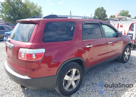 2010 GMC Acadia Sle из США, поврежденный, VIN 1GKLRLED6AJ218296